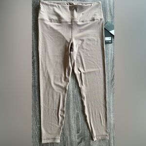 90 Degree by Reflex Stylish Taupe Athletic Leggings | XL